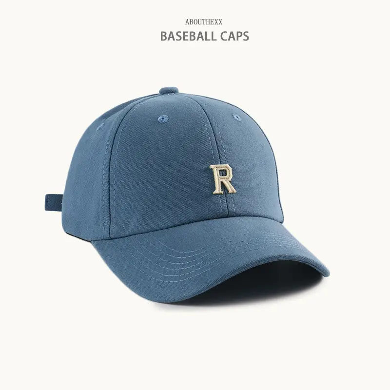 Women Maroon Baseball Cap with Embroidered R Logo
