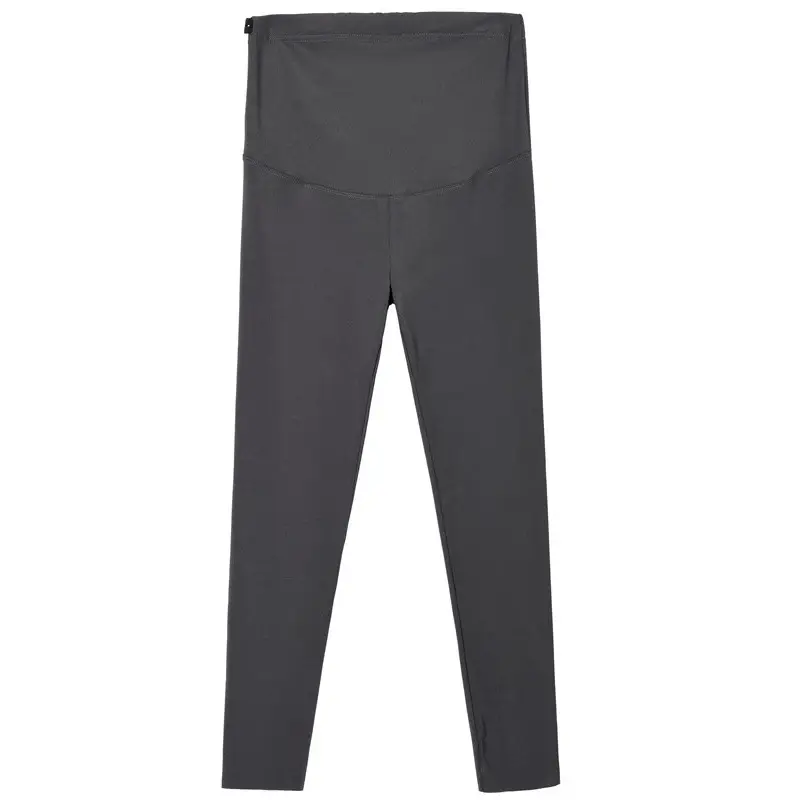 Plus Size Fleece Lined Sharkskin Pants Black - Image 2