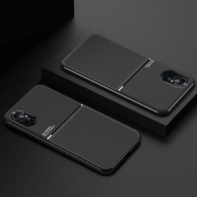 Huawei nova8 Pro Friction Black Leather Case - Image 16