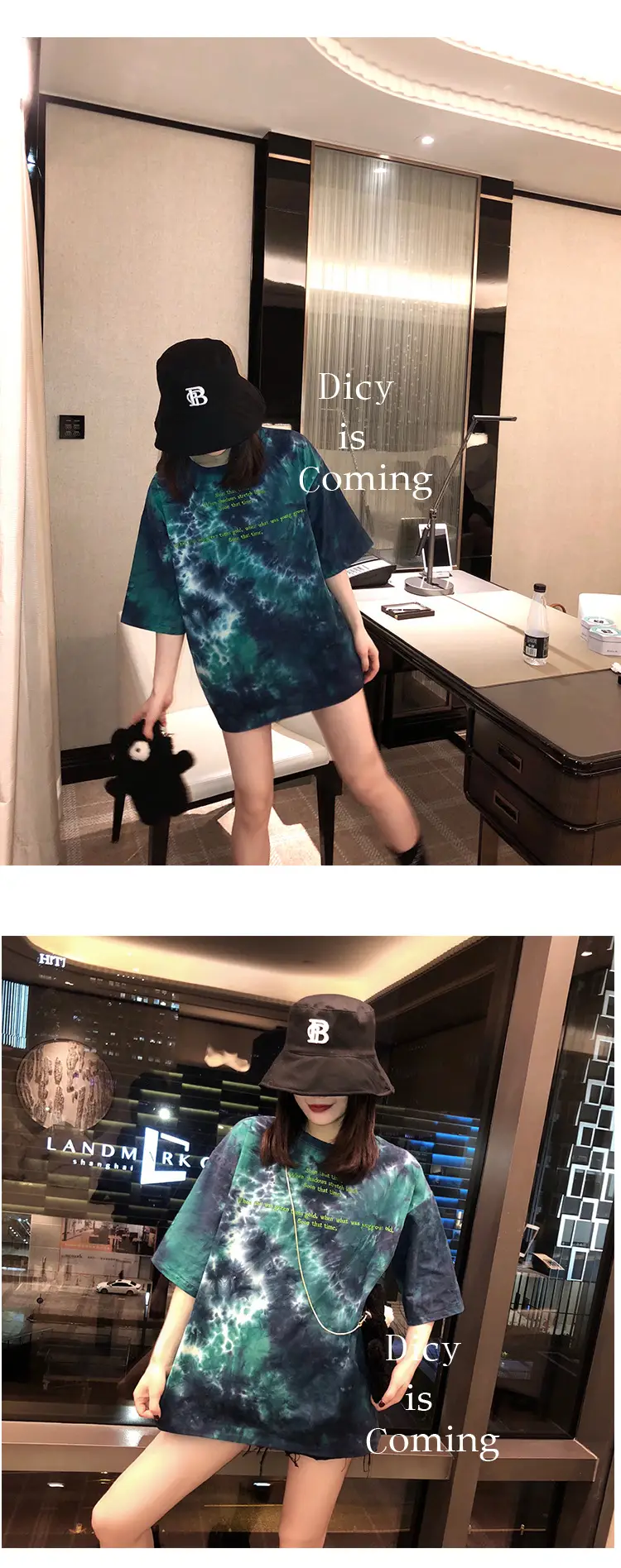 Women Tie-dye Short Sleeve T-Shirt Summer 2021 — feature 17