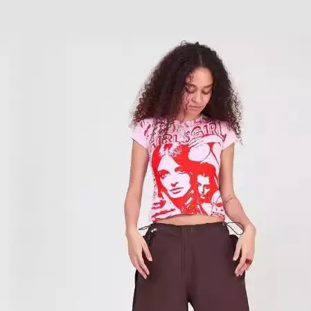 2024 Printed Slim Fit T-Shirt for Women