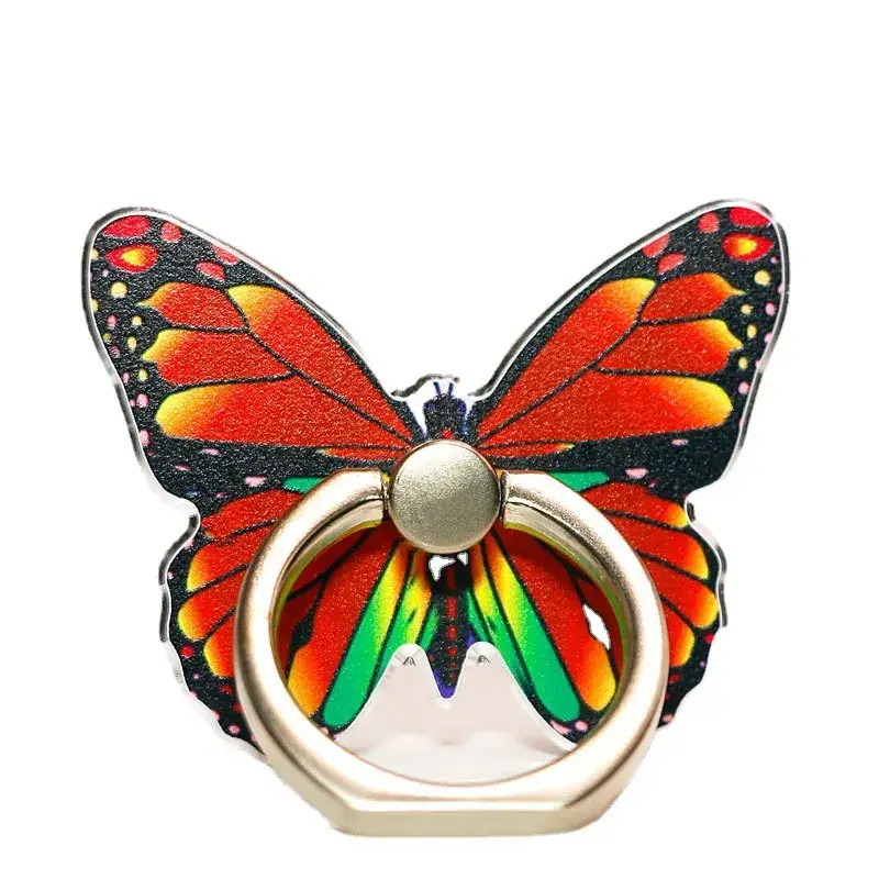 Butterfly Painted Mobile Phone Bracket Rings - Image 12