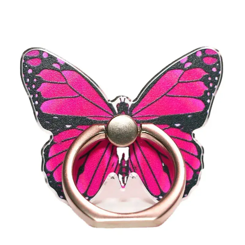 Butterfly Painted Mobile Phone Bracket Rings - Image 13