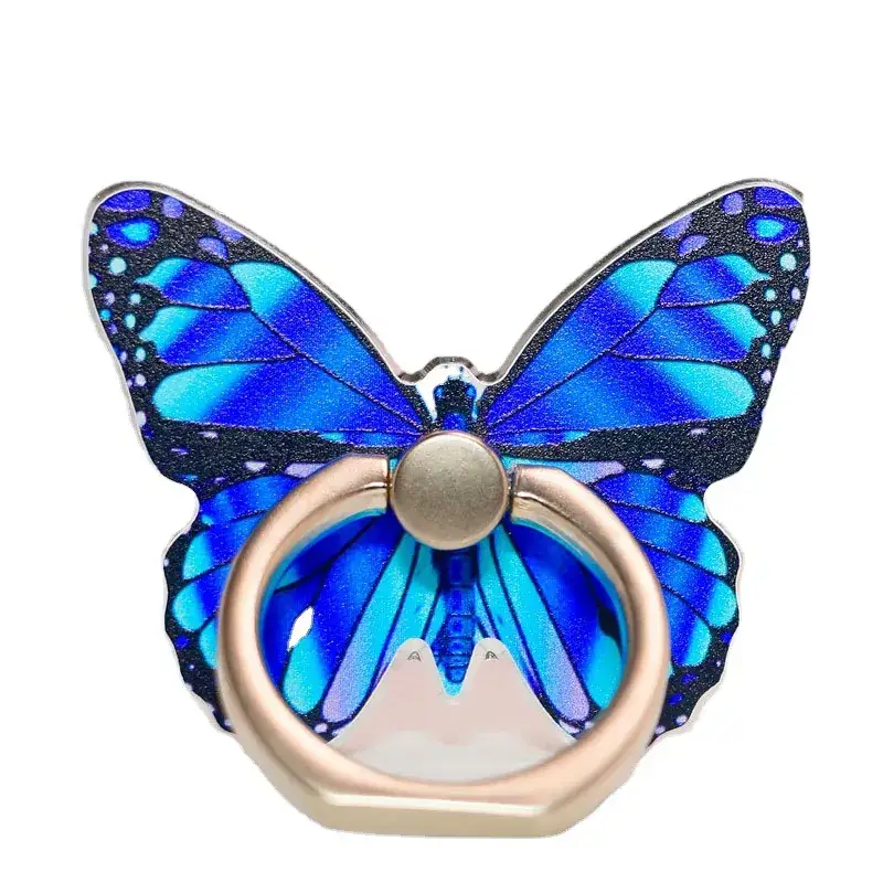 Butterfly Painted Mobile Phone Bracket Rings - Image 14