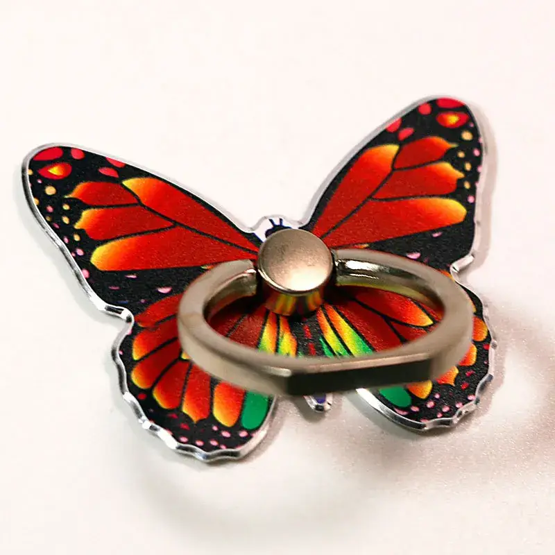 Butterfly Painted Mobile Phone Bracket Rings - Image 10
