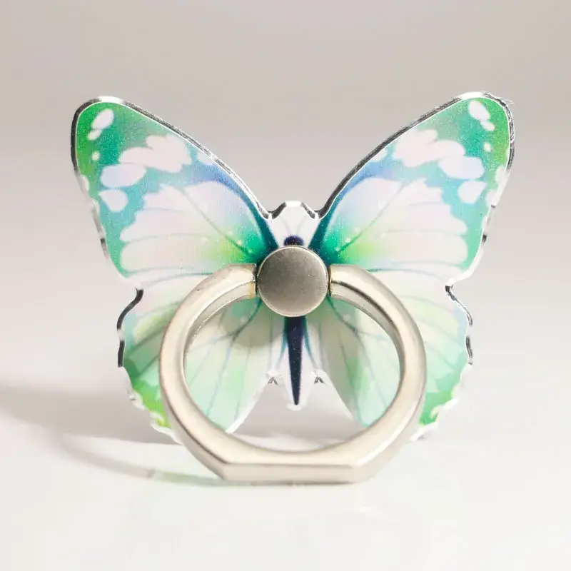 Butterfly Painted Mobile Phone Bracket Rings - Image 2