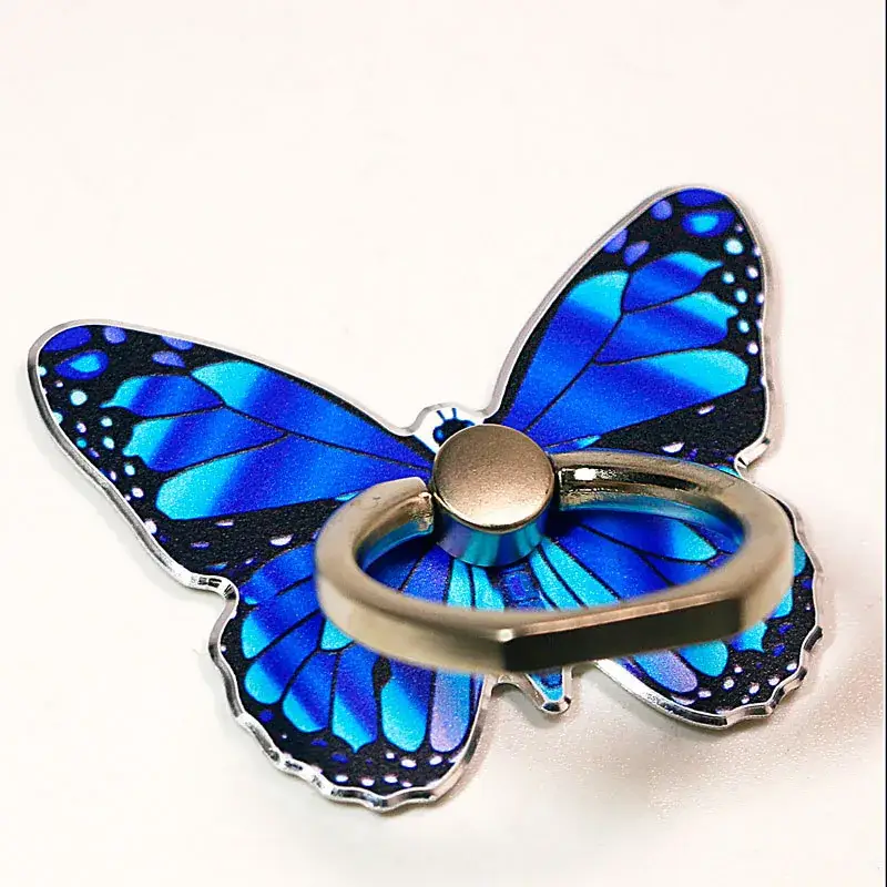 Butterfly Painted Mobile Phone Bracket Rings - Image 6