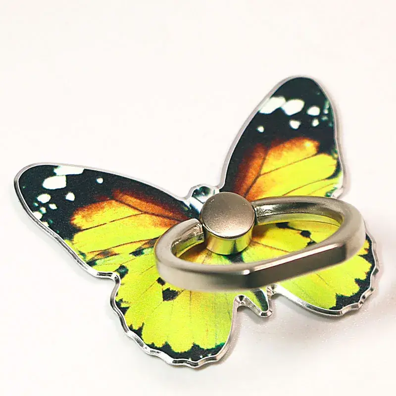 Butterfly Painted Mobile Phone Bracket Rings - Image 7