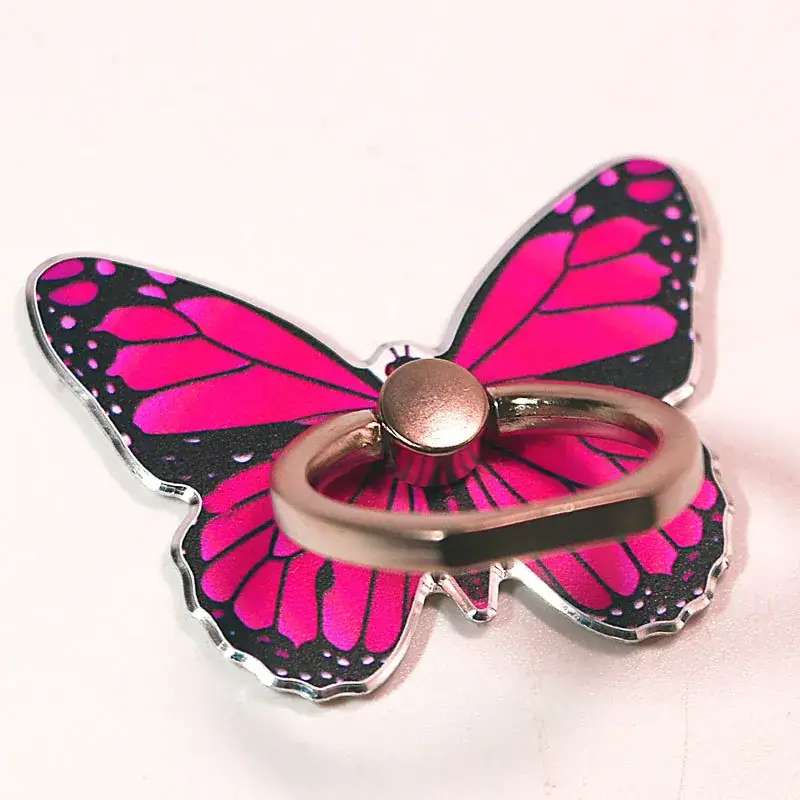 Butterfly Painted Mobile Phone Bracket Rings - Image 9