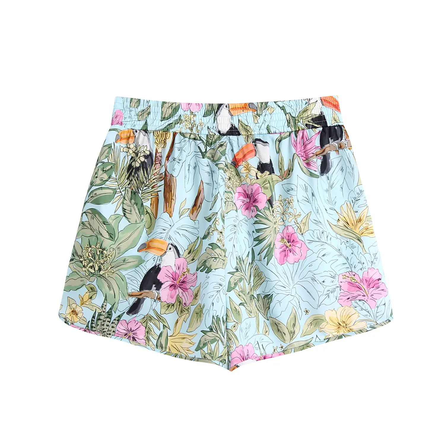 2021 Spring Women's Animal Print Shorts 1434 - Image 2