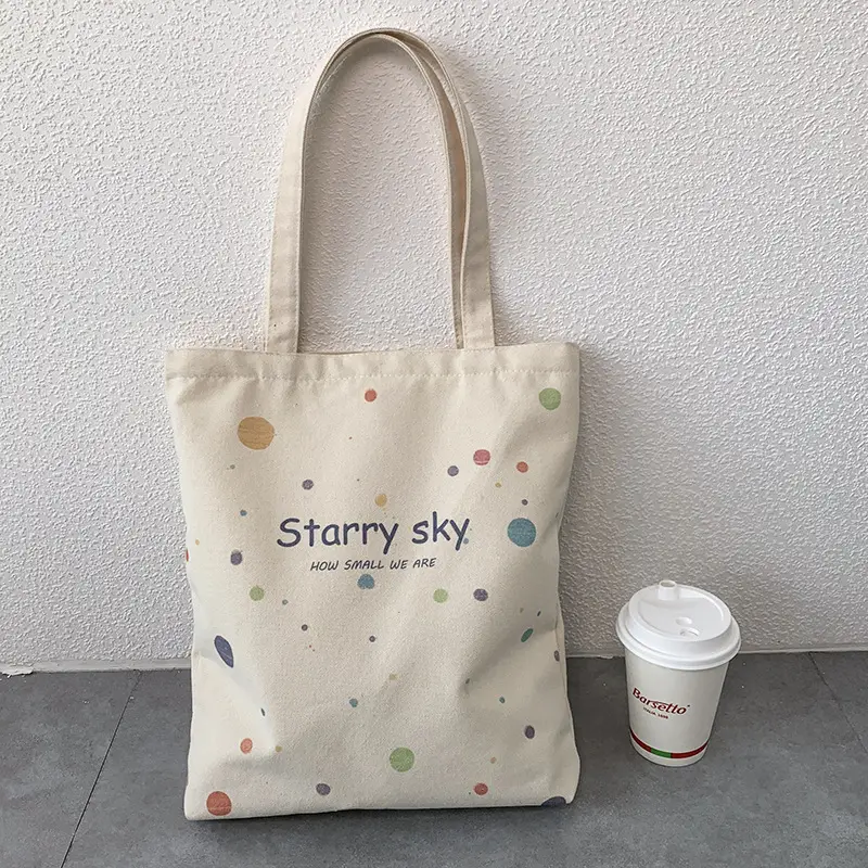 Spring and Summer Canvas Bag Women's Summer Ins Japanese Style Han Feng Large Capacity Student Class Schoolbag Shoulder Hand Carrying Bag — feature 22