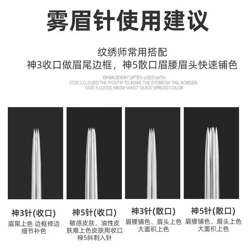 DPM Tattoo Eyebrow & Mouth Tattoo Needle Guide - Image 2