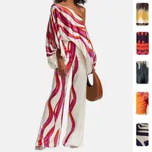 2026 Printed Tie-Up Slit Strap Dress Brown — feature 56