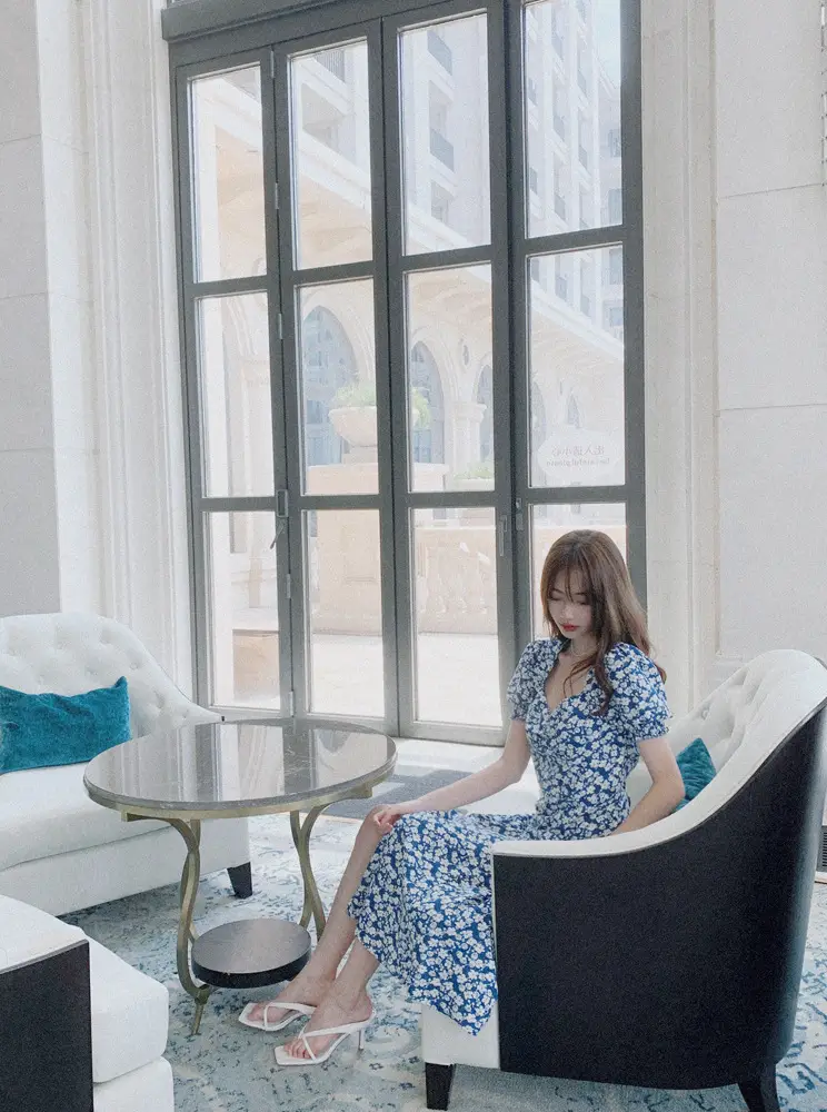 Chiffon Floral Dress Petite Women Summer 2021 — feature 10