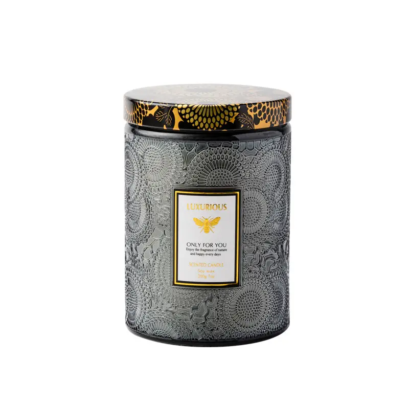 Embossed Aromatherapy Candle Cup, Handmade Soybean Aromatherapy Candle, Smoke-Free High-End Souvenir Aromatherapy Candle, Essential Oil Aromatherapy - Image 22