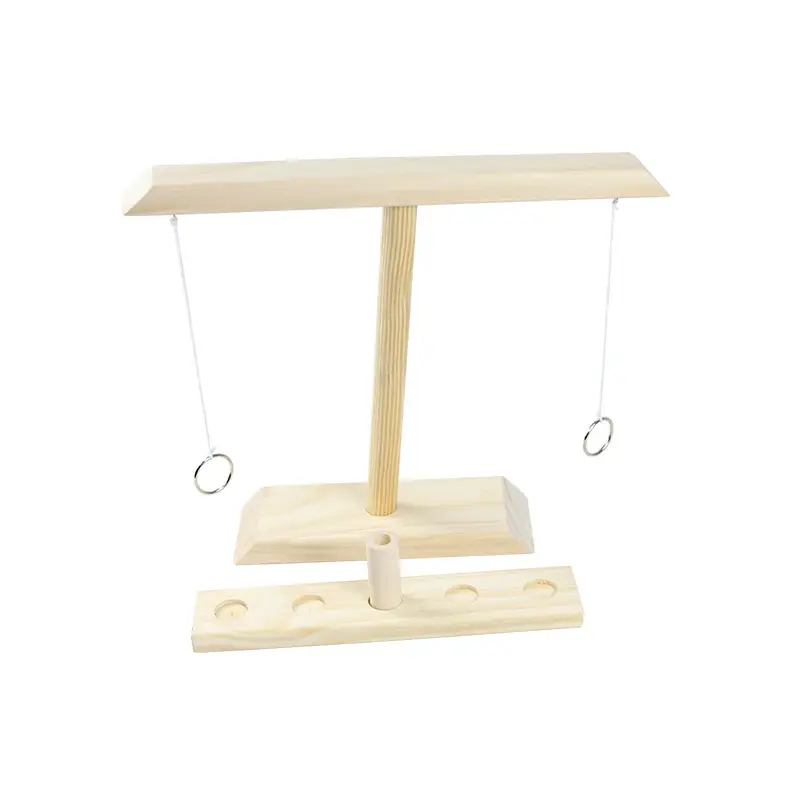 Ring Toss Game Wooden Double Board Toy for Kids - Image 2