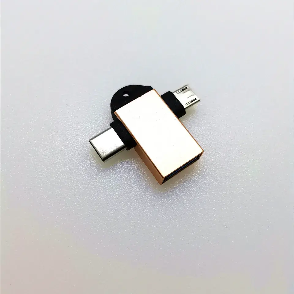 USB3.0 to TYPE-C Micro OTG Adapter Two-in-One - Image 3