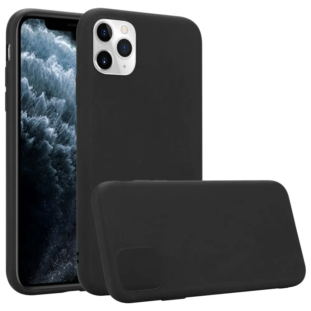 Sony Xperia5 Iii Matte Black Tpu Silicone Phone Case