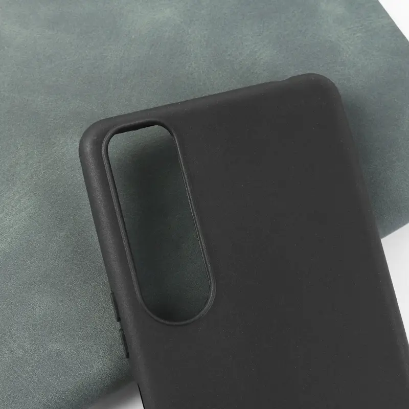 Sony Xperia5 Iii Matte Black Tpu Silicone Phone Case — feature 11