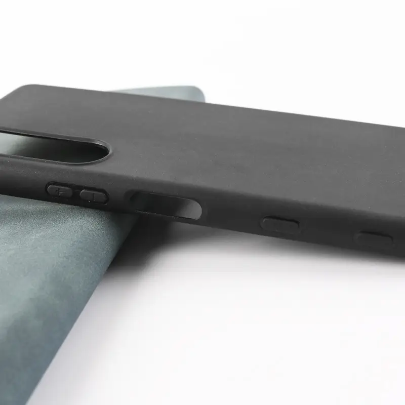Sony Xperia5 Iii Matte Black Tpu Silicone Phone Case — feature 12