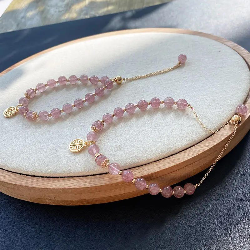 Jingyao Golden Crystal Hair Chains for Women — feature 14