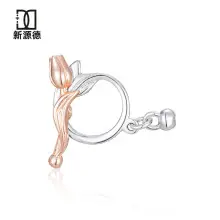 S925 Sterling Silver Pearl Cross Design Jewelry Set for Women — feature 13