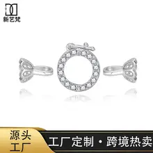 S925 Sterling Silver Pearl Cross Design Jewelry Set for Women — feature 3