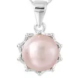 S925 Sterling Silver Pearl Cross Design Jewelry Set for Women - Image 3