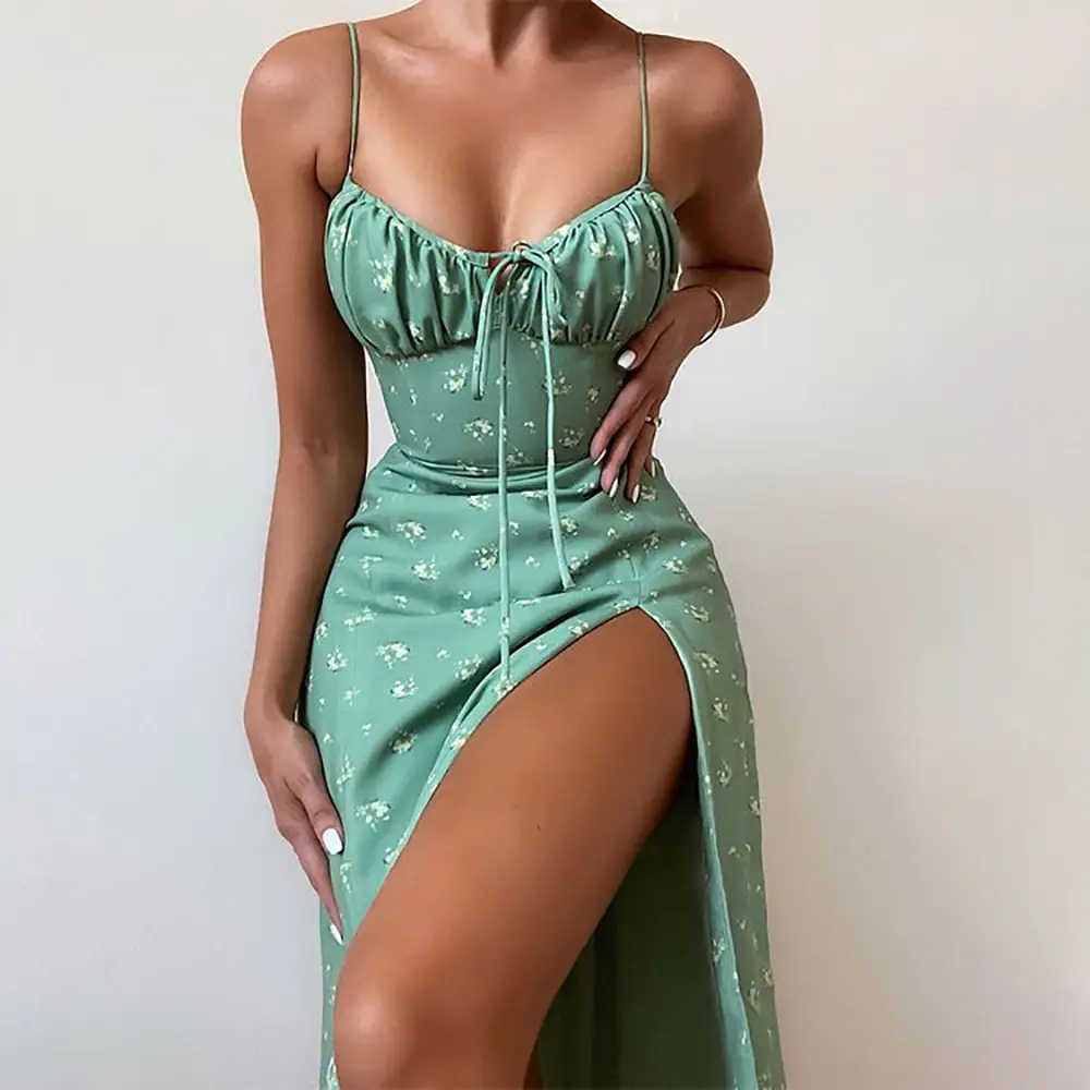 Printed Strap Dress for Women Spring New 2026 — feature 10