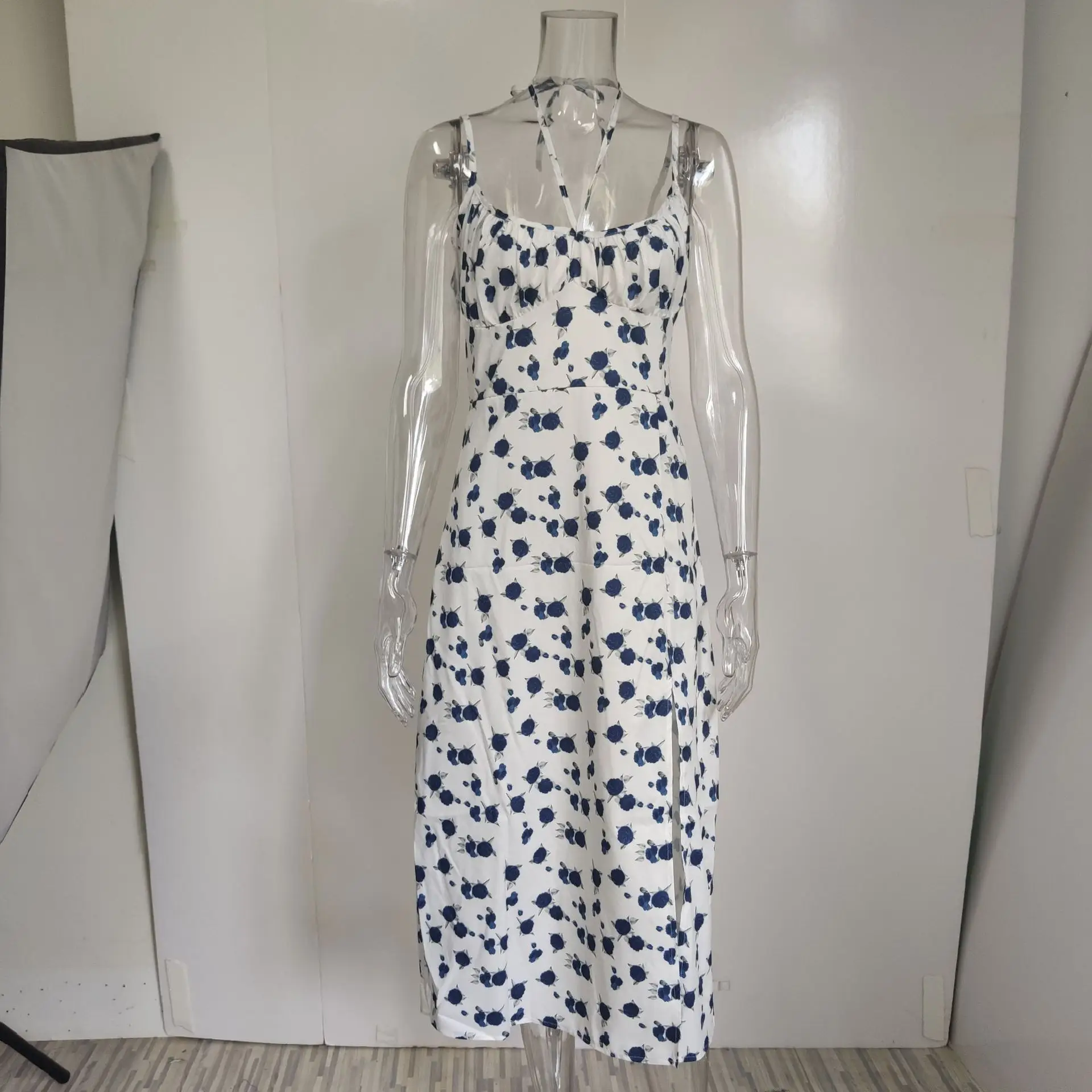 Printed Strap Dress for Women Spring New 2026 — feature 11