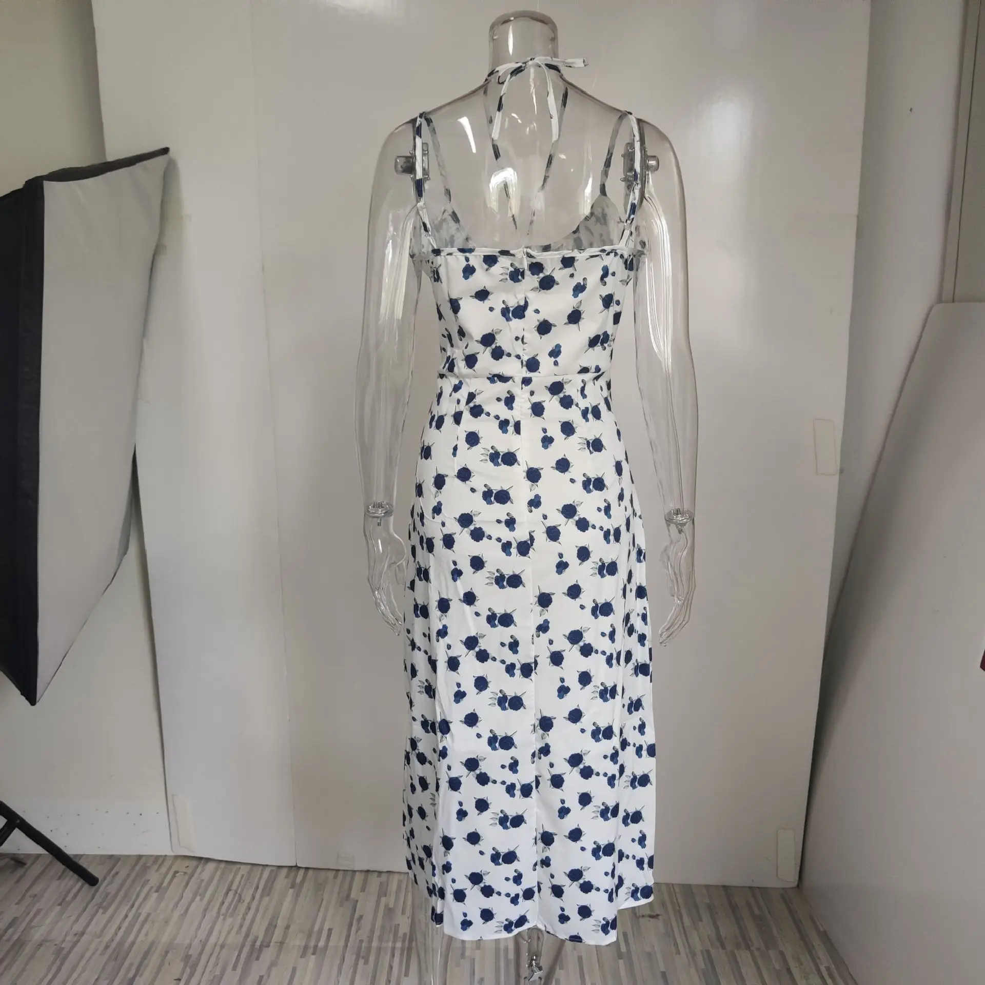 Printed Strap Dress for Women Spring New 2026 — feature 12