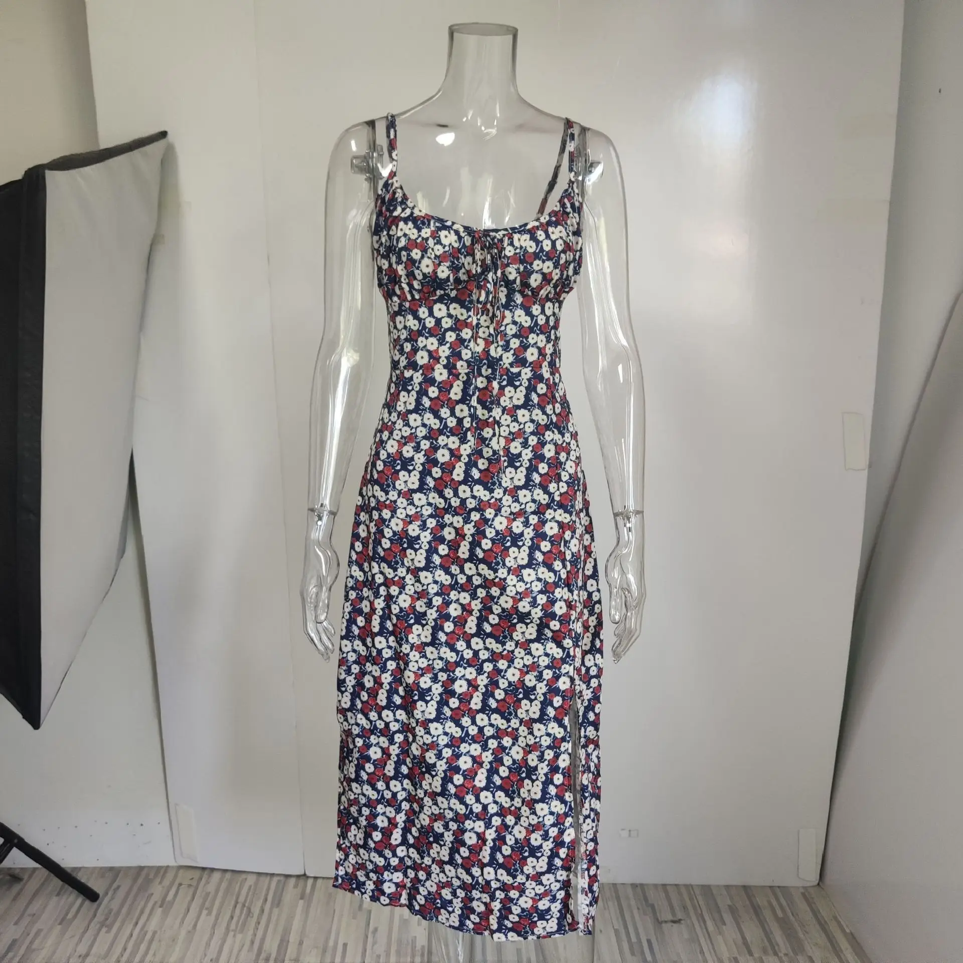 Printed Strap Dress for Women Spring New 2026 — feature 13