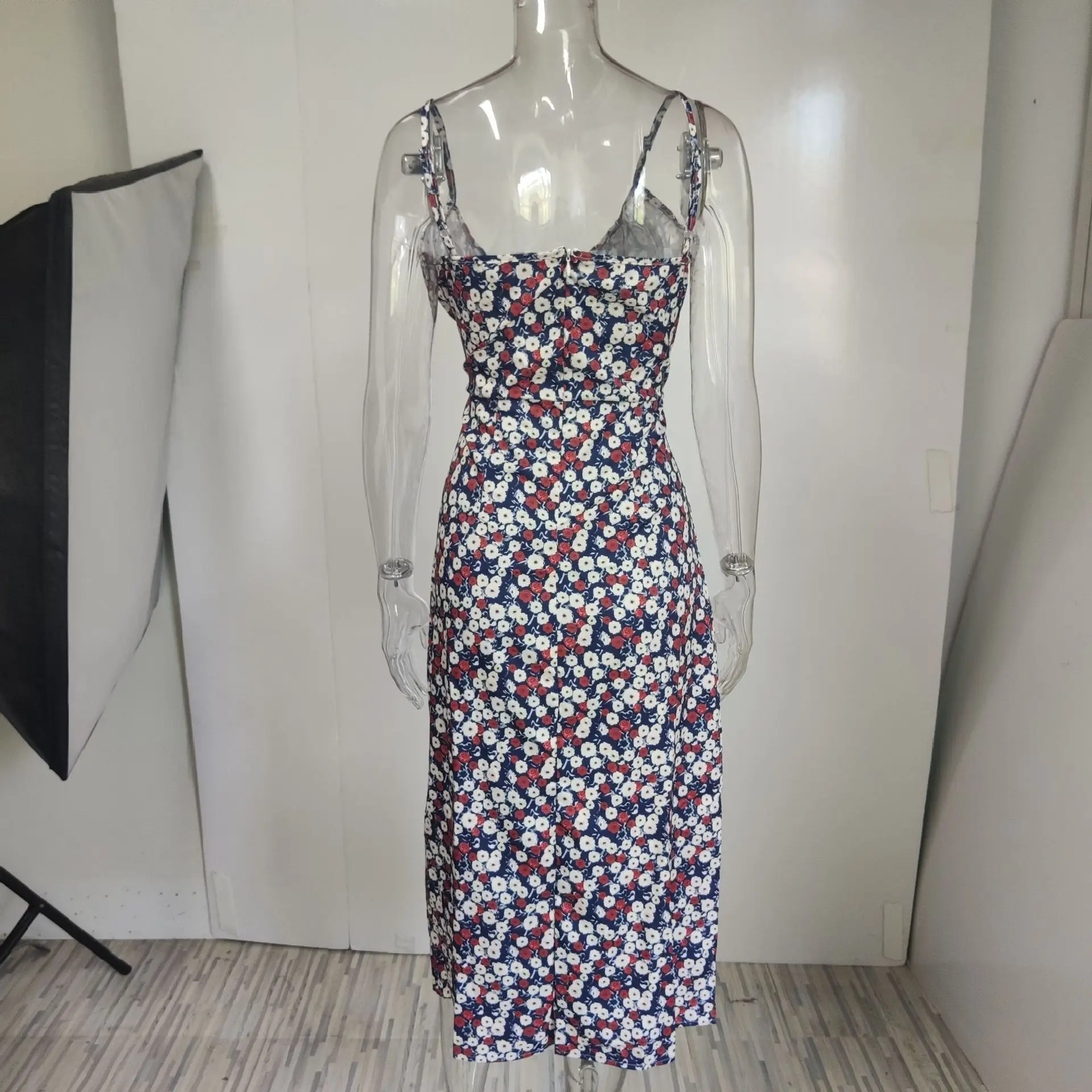 Printed Strap Dress for Women Spring New 2026 — feature 14