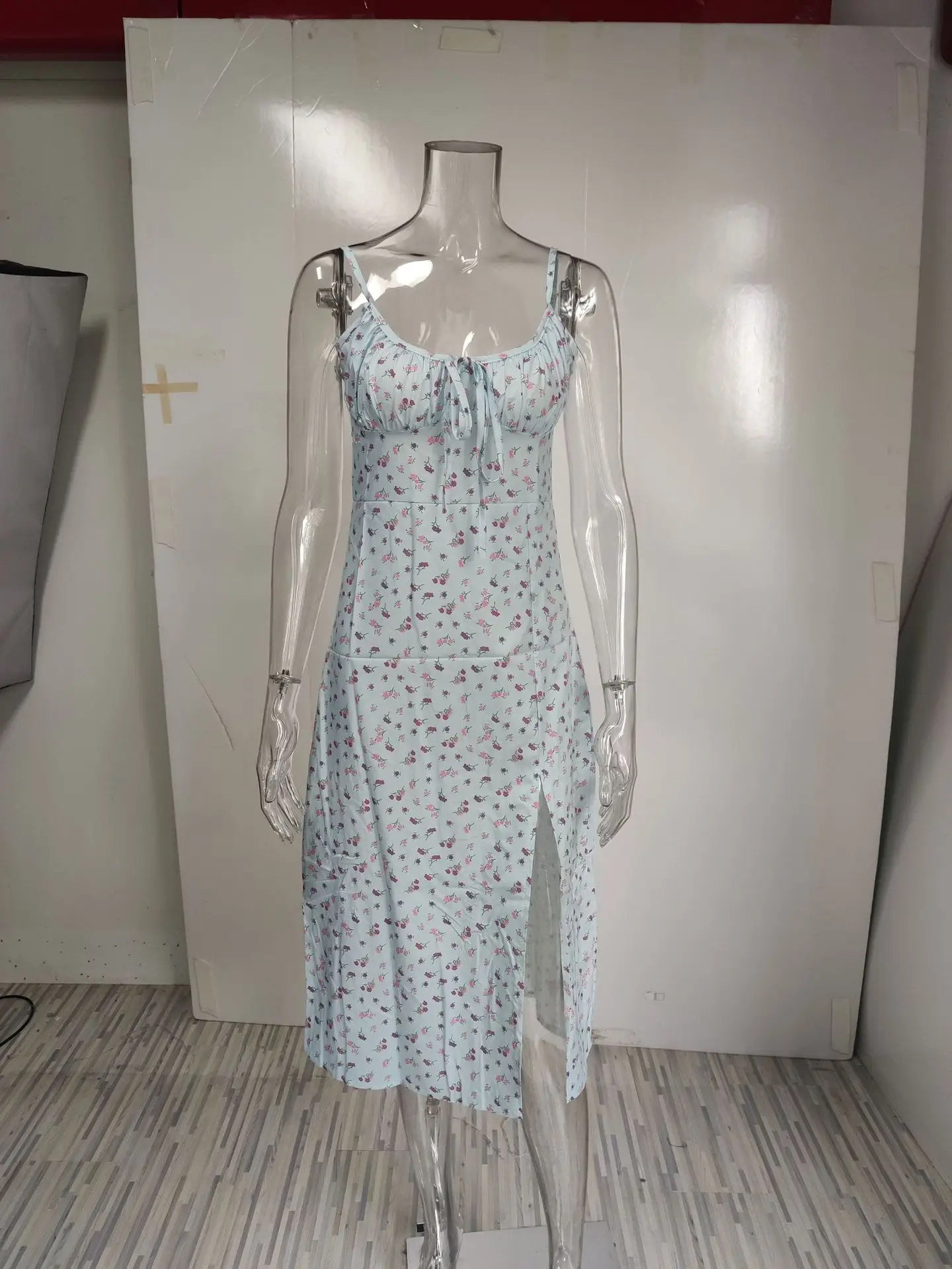 Printed Strap Dress for Women Spring New 2026 — feature 15