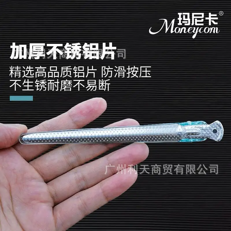 Crystal Traceless Hair Clip Transparent Large Positioning Styling — feature 24