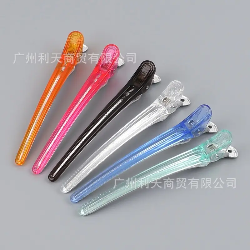 Crystal Traceless Hair Clip Transparent Large Positioning Styling — feature 9