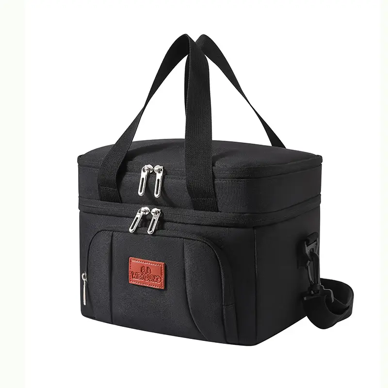 Double Layer Waterproof Ice Bag Large Portable Thermal Lunch Bag