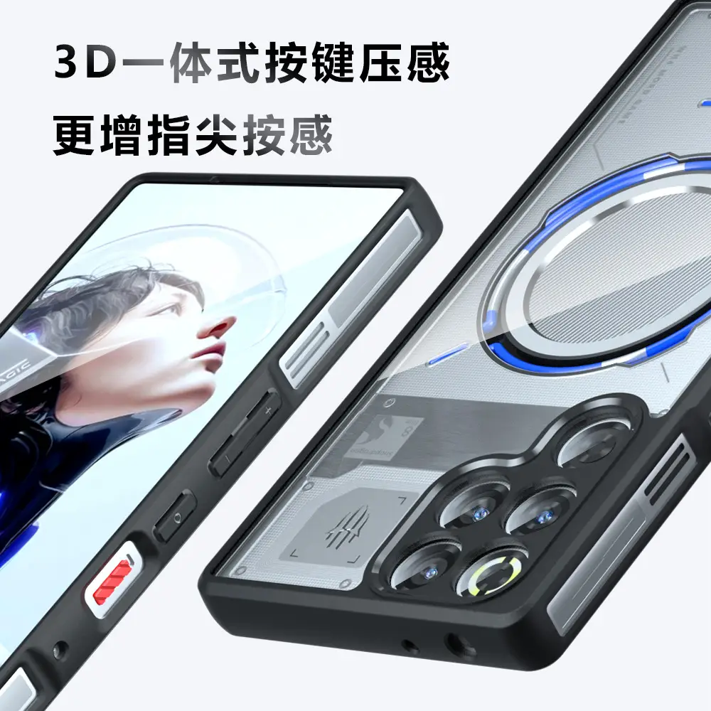 Transparent Phone Case for Red Magic 11 Pro+ Airbag Anti-Fall - Image 5