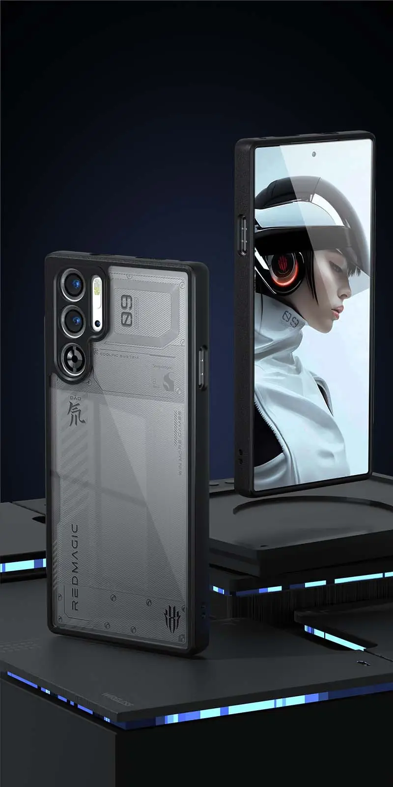 Transparent Phone Case for Red Magic 11 Pro+ Airbag Anti-Fall — feature 9