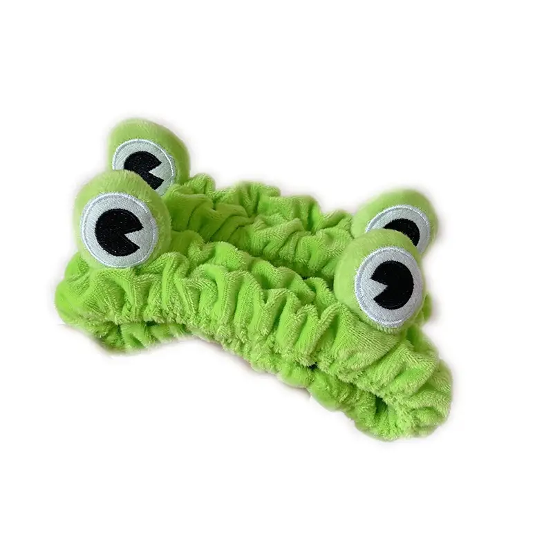 Cute Frog Hair Bands for Girls Women Green - Image 9