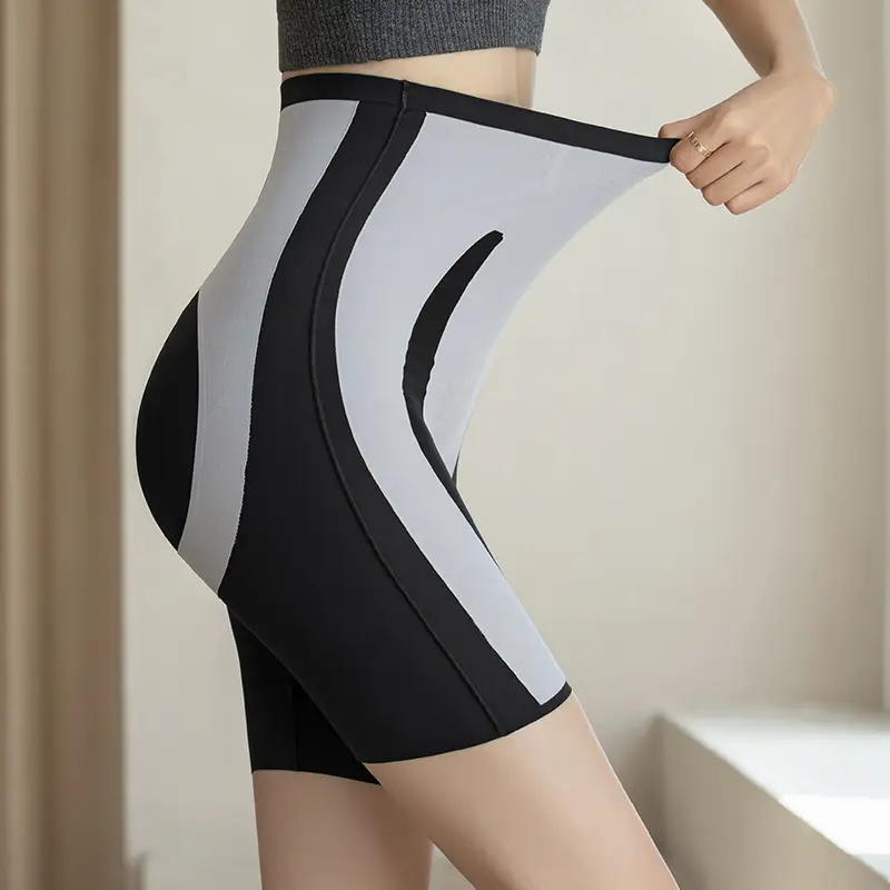 S359 Magic Suspension Seamless Pants Black Waist Slimming High Waist Yoga - Image 3