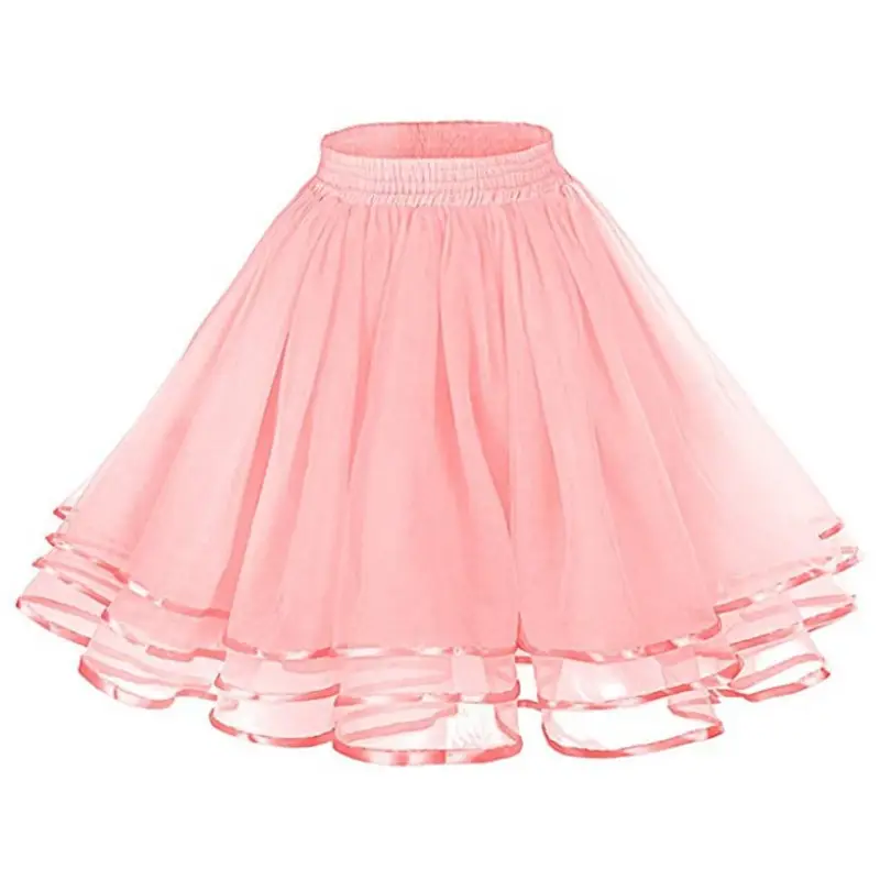 Blue Three-Layer Streamer Skirt for Girls - Image 17