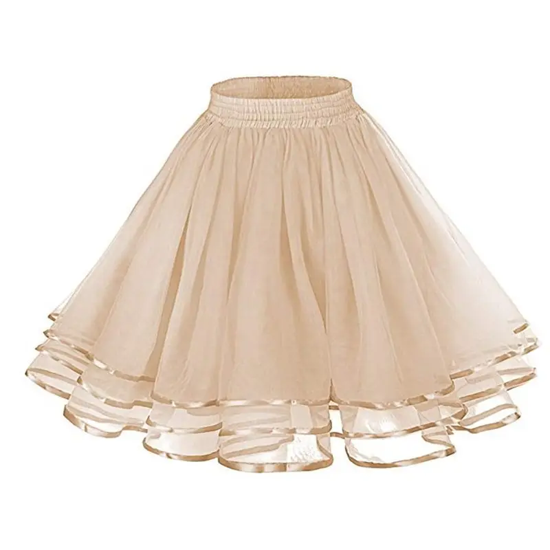 Blue Three-Layer Streamer Skirt for Girls - Image 4