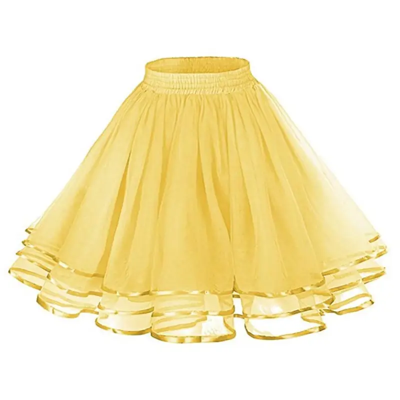 Blue Three-Layer Streamer Skirt for Girls - Image 6