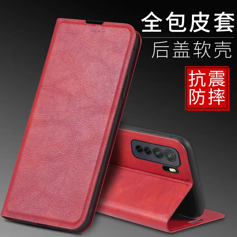 Huawei Nova 7 Protective Leather Flip Case - Image 8