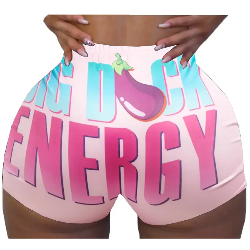 Women's Printed Hot Shorts with Pop Art Design - Image 18