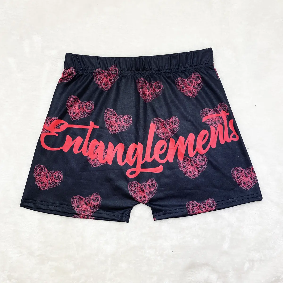 Women's Printed Hot Shorts with Pop Art Design - Image 12