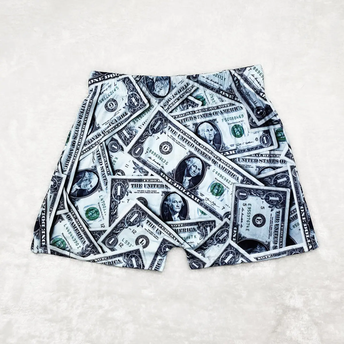 Women's Printed Hot Shorts with Pop Art Design - Image 2