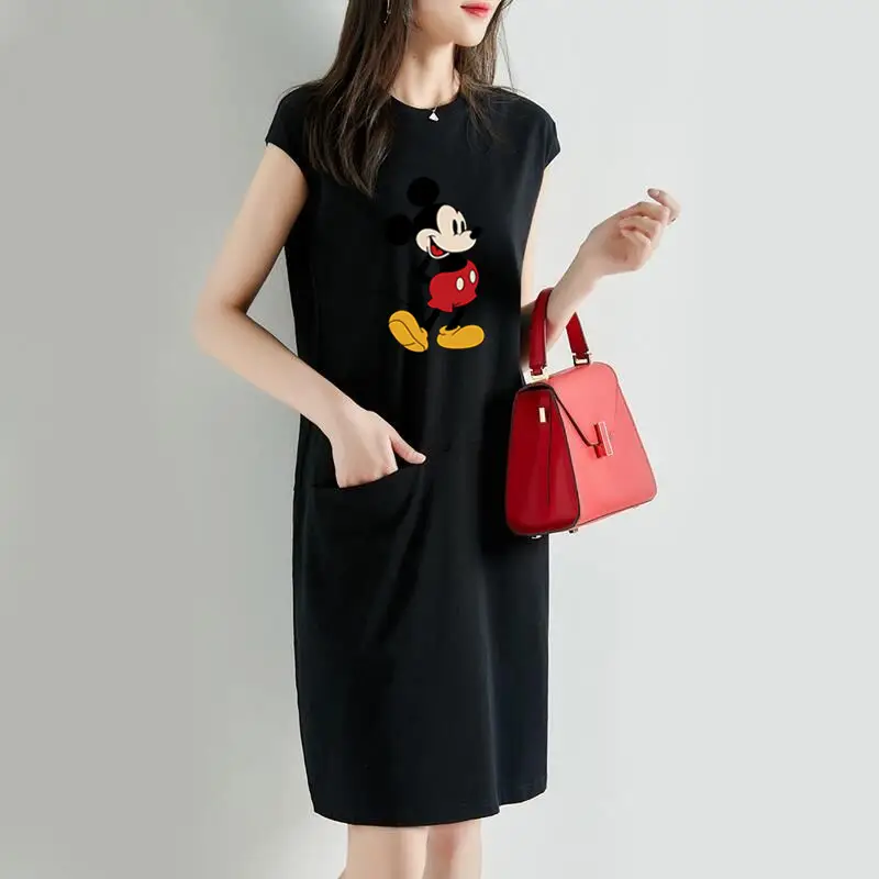 Women's Printed Sleeveless Dress Brown 2025 — feature 12