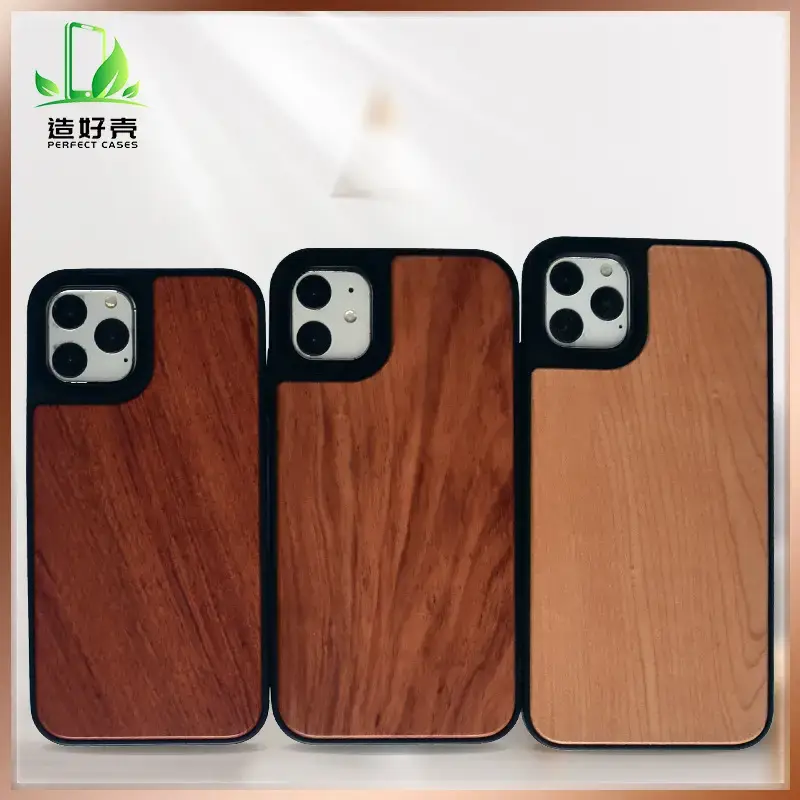 Curved Hole Wooden Phone Case for 14/15/17 Pmax - Image 10